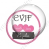 Image digitale - Personnalisable - EVJF 2 coeurs roses