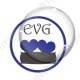 Image digitale - Personnalisable - EVG 2 coeurs bleus