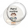 Image digitale - Personnalisable - Merci maître 02