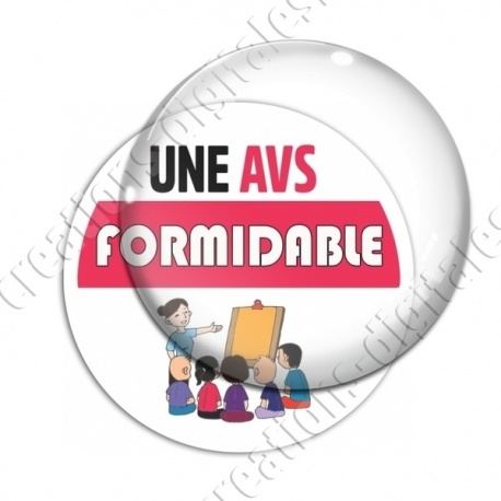 Image digitale - Une AVS formidable - Rose