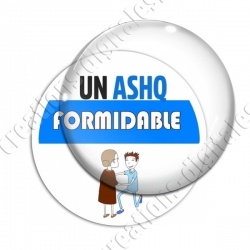 Image digitale - ASHQ formidable - Bleu