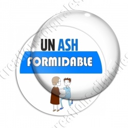 Image digitale - ASH formidable - Bleu