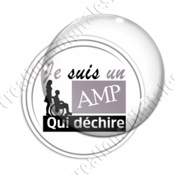 Image digitale - AMP qui déchire - Gris