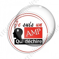 Image digitale - AMP qui déchire - Rouge