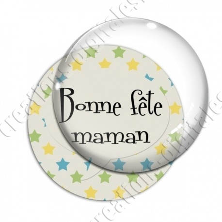 Image digitale - Bonne fête maman étoilé