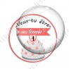 Image digitale - Veux-tu être ma témoin - Gâteau