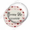 Image digitale - Bonne fête mamie et coeurs