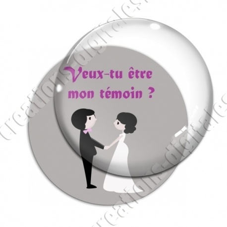 Image digitale - Veux-tu être mon témoin ?