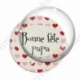 Image digitale - Bonne fête papa et coeurs