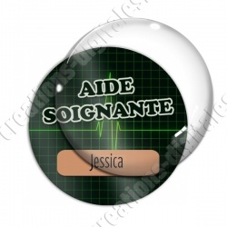 Image digitale - Aide soignante - Fond écran électro
