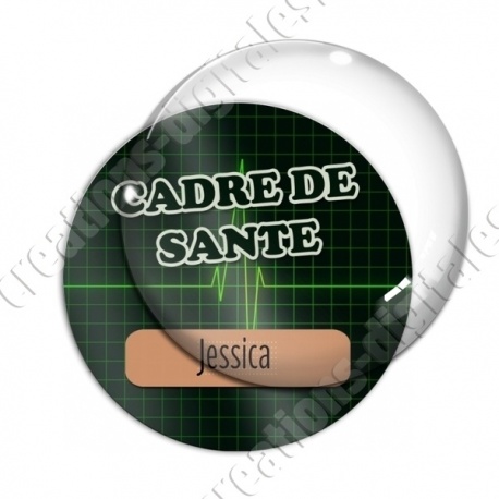 Image digitale - Cadre de santé - Fond écran électro