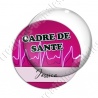 Image digitale - Cadre de santé - Fond ligne électro