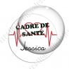 Image digitale - Cadre de santé - Ligne cardio rouge 01