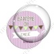 Image digitale - Baptême de - Fond ligne rose