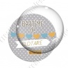 Image digitale - Baptême de - Fond étoile gris garçon