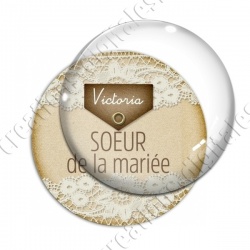 Image digitale - Personnalisable - Champêtre soeur 01