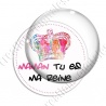 Image digitale - Couronne - maman tu es ma reine