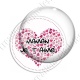Image digitale - Fond coeur  - Maman je t'aime