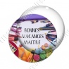 Image digitale - Bonnes vacances maître _ Fond matériel classe