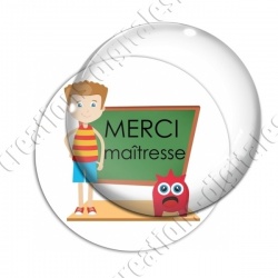 Image digitale - Merci maître - Garçon au tableau