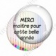 Image digitale - Merci maitre - Fond crayons