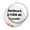 Image digitale - Meilleure atsem- Fond crayons