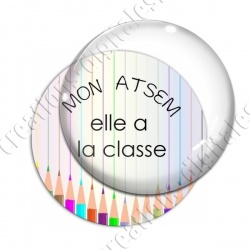 Image digitale - Atsem elle a la classe