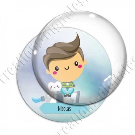 Image digitale - Personnalisable - dent de lait 02