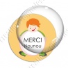 Image digitale - Merci nounou- Enfant ballon