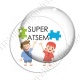 Image digitale - Super atsem - Enfant puzzle