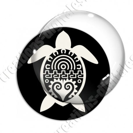 Image digitale - Tortue 04 noir