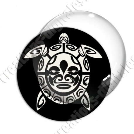 Image digitale - Tortue 05 noir