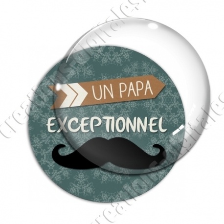 Image digitale - Un papa exceptionnel - moustache