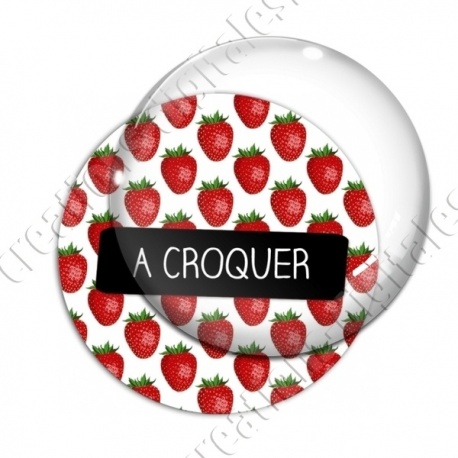 Image digitale - A croquer - Fraises