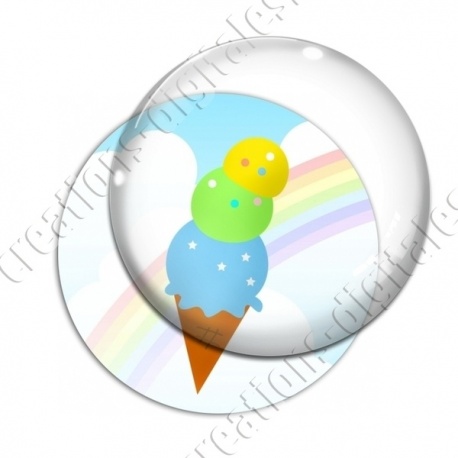 Image digitale - Glace