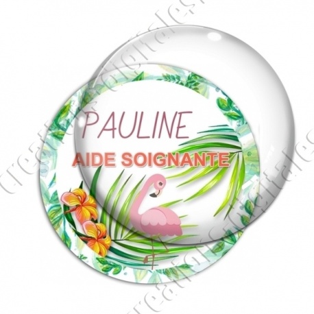 Image digitale - Aide soignante - Flamant