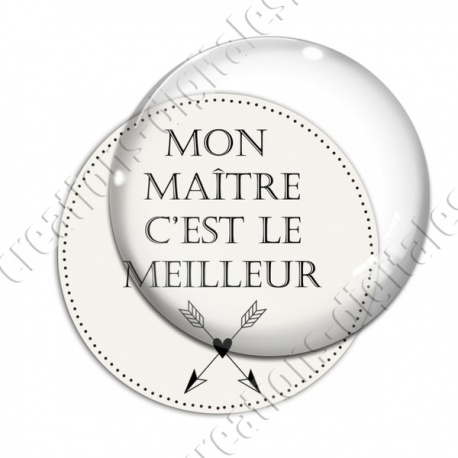 Image digitale - Meilleur maître - Flèches dans le coeur