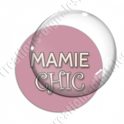 Image digitale - Mamie chic 