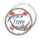 Image digitale - Je suis un frère... blanc - capsule
