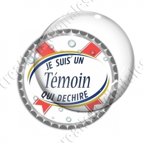 Image digitale - Je suis un témoin... blanc- capsule