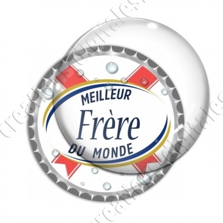 Image digitale - Meilleur frère... blanc- capsule