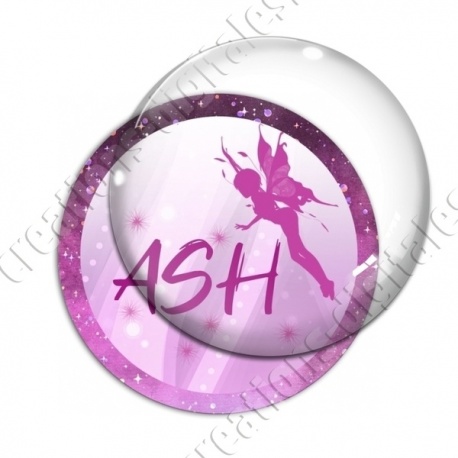 Image digitale - Fée rose - ASH