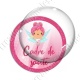Image digitale - Fée rose 02 - Cadre de santé