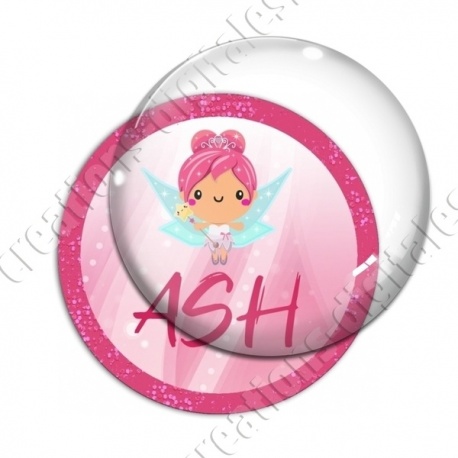 Image digitale - Fée rose 02 - ASH