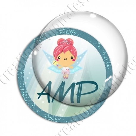 Image digitale - Fée turquoise - AMP