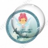 Image digitale - Fée turquoise - Assistante sociale