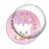 Image digitale - Happy birthday - gâteau 01