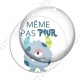 Image digitale - Même pas peur - Monstre bleu 02