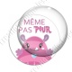 Image digitale - Même pas peur - Monstre rose 01