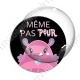Image digitale - Même pas peur - Monstre rose 02